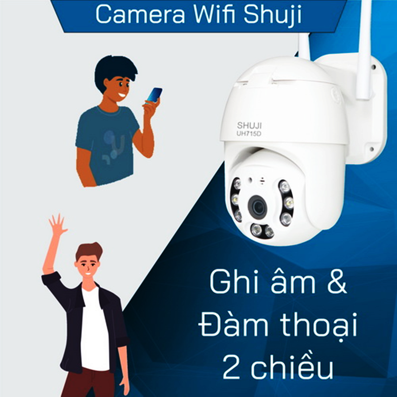 Camera Wifi Shuji UH715D-3