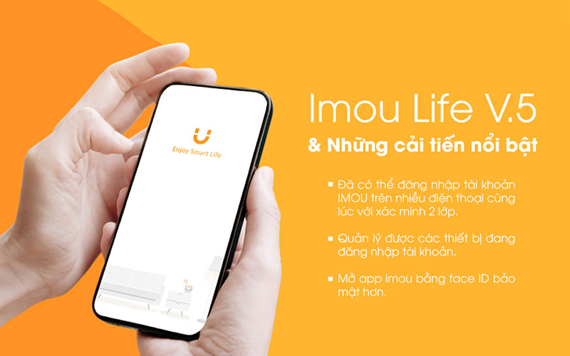 cài đặt và xem lại video camera Imou Versa trên app imou life